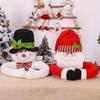 Christmas Snowman Elk Curtain Buckle Window Decoration Creative Tie