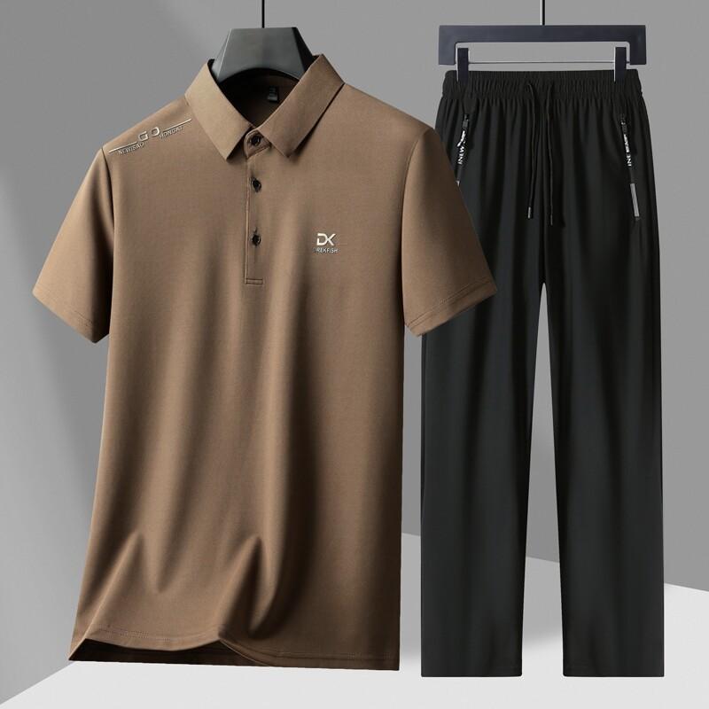 Summer Men's Comfortable Loose Fit Casual Polo Sports