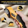 Portable Electric Fabric Cutting Machine Mini Electric Scissors Electric Rotary Fabric Cutter Household DIY Power Tools