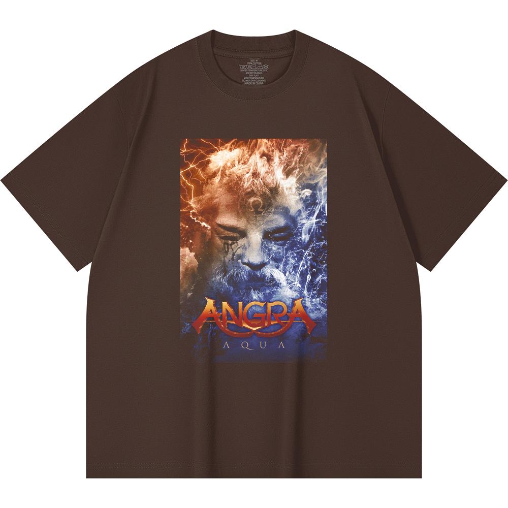 T-shirt Heavy Metal 100% Cotone 230 Gsm Stampa Band Rock Musica Popolare Unisex T-shirt Pesante in Cotone