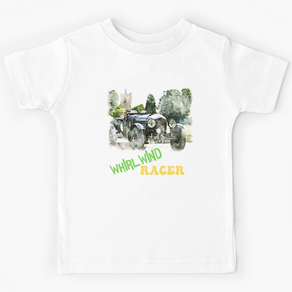 Classic Retro Vintage Speed Racer Car Kids T-Shirt 170