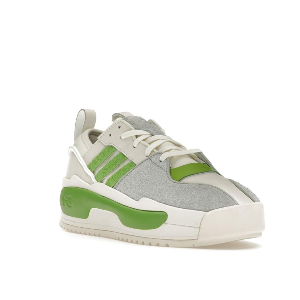 Adidas Y-3 Rivalry Team Rave Green Unisex Sneakers Cream Off-White Wonder-Silver ID7931