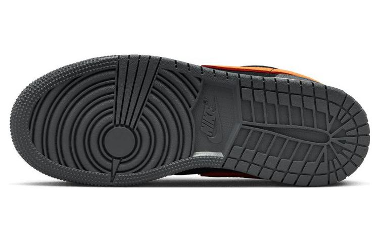 Jordan 1 Low SE Light Graphite Vivid Orange GS FN7671-008