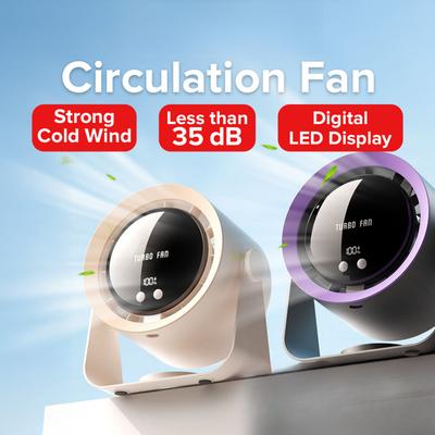 Displej Elektrický ventilátor Inteligentní DC frekvenční měnič Vysoký objem vzduchu Ventilátor pro cirkulaci vzduchu Digitální LED cirkulační ventilátor
