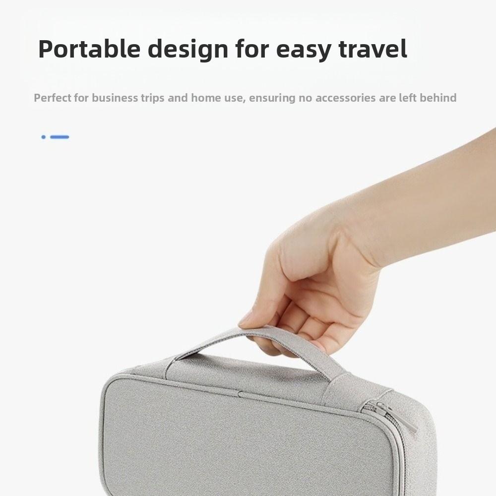 Large Capacity Digital Accessories Bag Waterproof Mobile Phone Bag  On-The-Go