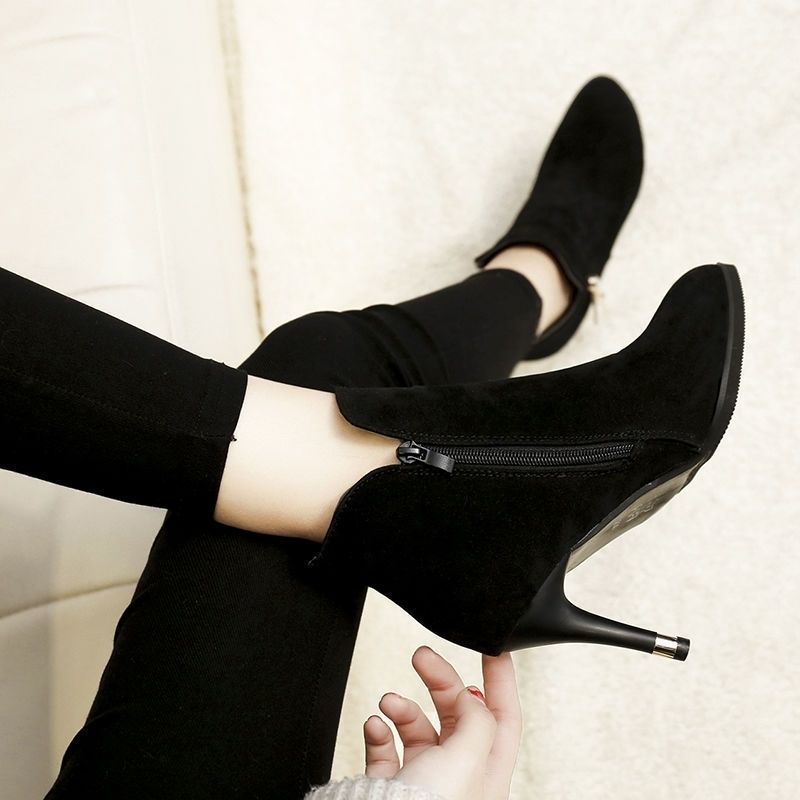 Fashion Lightweight Booties Soft With Tassels Solid Color Woman Short Shoes On Offer Goth Sale Pu Boot Promotion Ankle Boots for Women