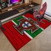 Portugal's National Emblem Area Rug Office rug, Chair Rug, Decor Carpet Livingroom bedroom Mat, Large Size Fan gifts Christmas gifts