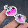 Mystic Topaz Gemstone 925 Sterling Silver Jewelry Gift Pendant 2.64" K0p77