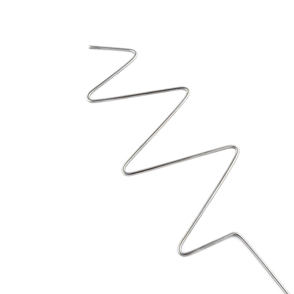 Stainless Steel Indoor Plant Support Clip 35CM Curved Vine Trellis for Potted Flowers