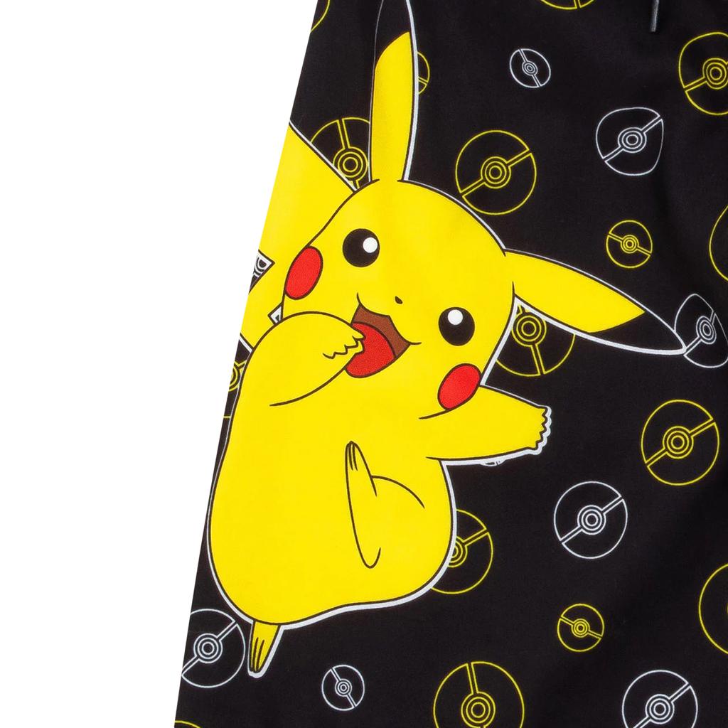 POKEMON Boys Pikachu Pokeball Swim Shorts