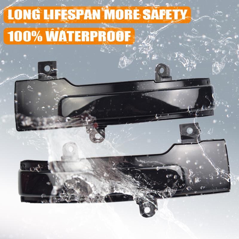LED Flowing Turn Signal Blinker Light For Mitsubishi Outlander Sport ASX 2013- Lancer 2016 Side Mirror Indicator Flasher