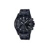 Edifice Versatile Black Dial Black Steel Band Fashion Quartz Movement Stainless Steel Watch Men Watches EFV-540DC-1A