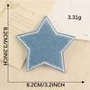 Embroidery Pentagram Clothing Accessories Patch Sticker Badge Ironing Decal Source Embroidery Cloth Sticker