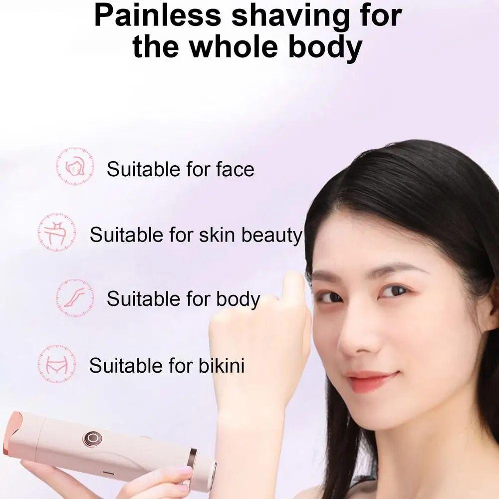 Double-headed Women's Hair Shaver Portable Private Parts Trimmer Hair Removal Device  Female