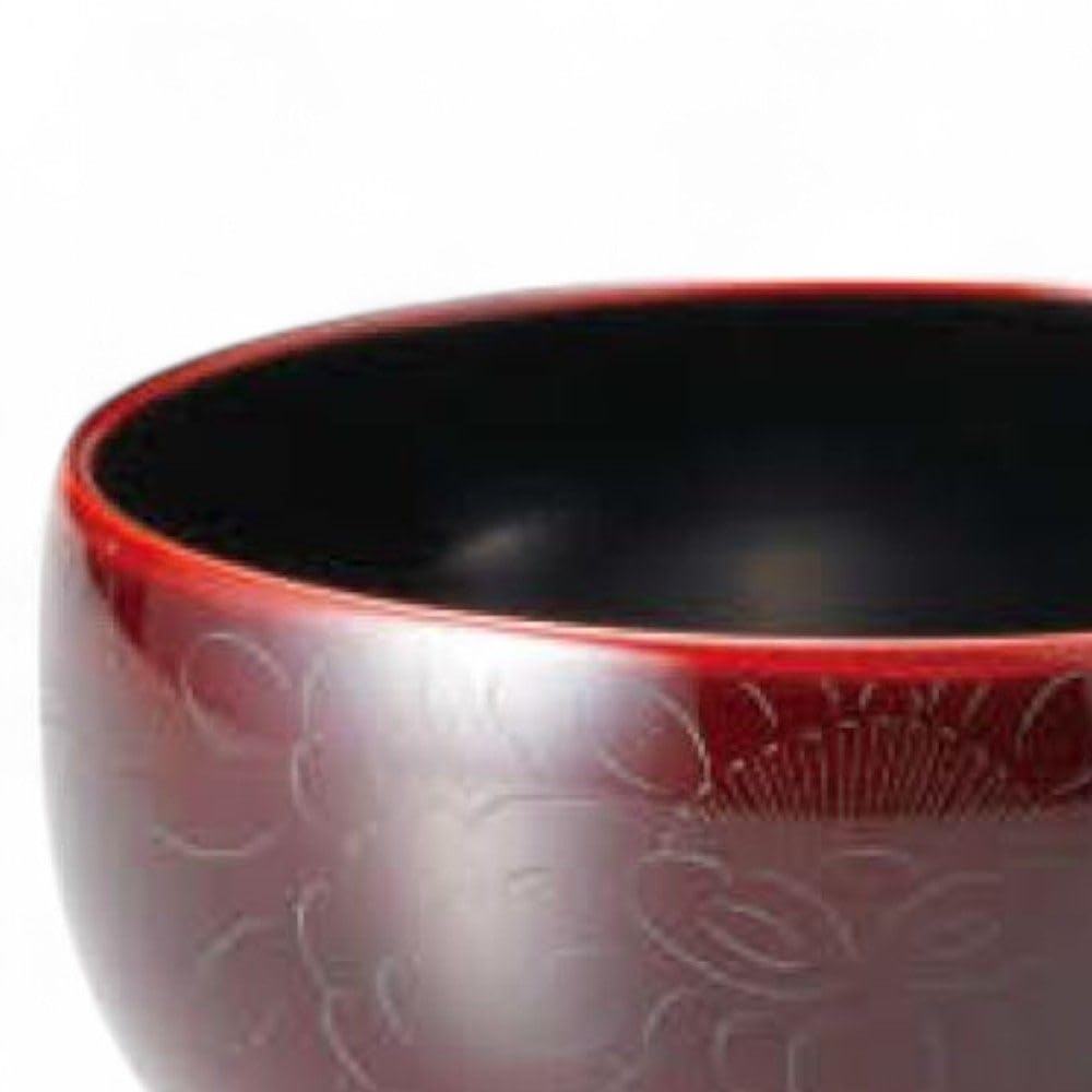 Lacquerware Made in Japan J-kitchens Bowl, Hand-Painted, PID-527759,