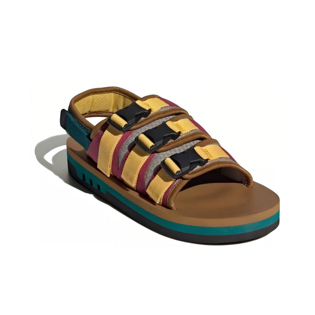 adidas Originals Adistrp Non-Slip Durable Sports Sandals Men Sandals Red Yellow Blue IG7958