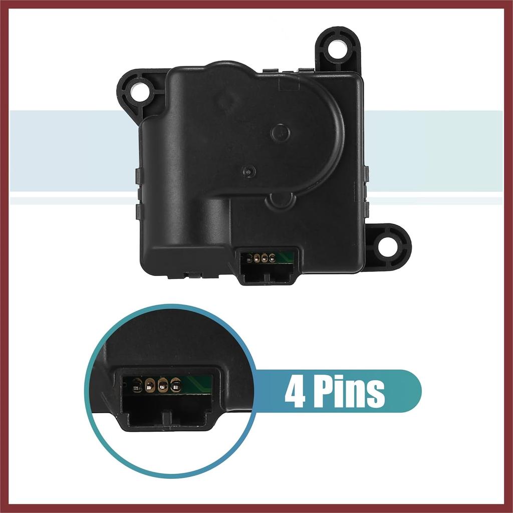 AC Heater Blend Door Actuator for Dodge for Ram 1500 2500 3500 Gas 5.9L 8.0L 2000-2002 Replace 5104879AA 604-018 Replace Parts