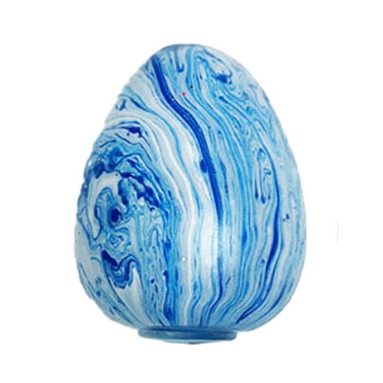 Easter Egg Squeeze Toy Stress Relieving Flow Pattern Egg Sensory Toy Decompression Stress Ball Easter Basket Stuffer Party Favors