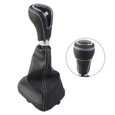 Replacement Gear Shift Knob 5 Speed Manual for Lada For VAZ For 2113 2114 2115 with Cover ABS Leather Material