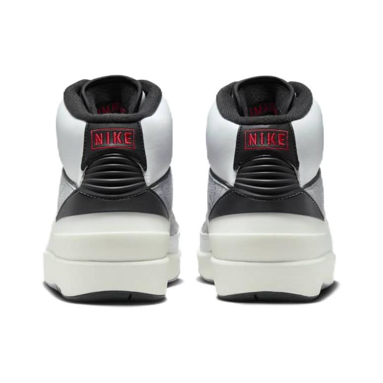 Air Jordan 2 Retro Python Men Sneakers White Fire-Red Black DR8884-102