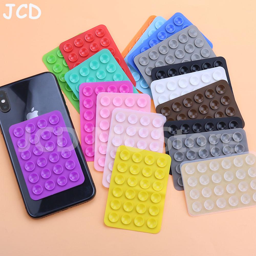2pcsThickened Silicone Suction Cup 24Square Suction Cups Mobile Phone Tablet Luggage Suction Cup Universal Strong Adhesive Stand