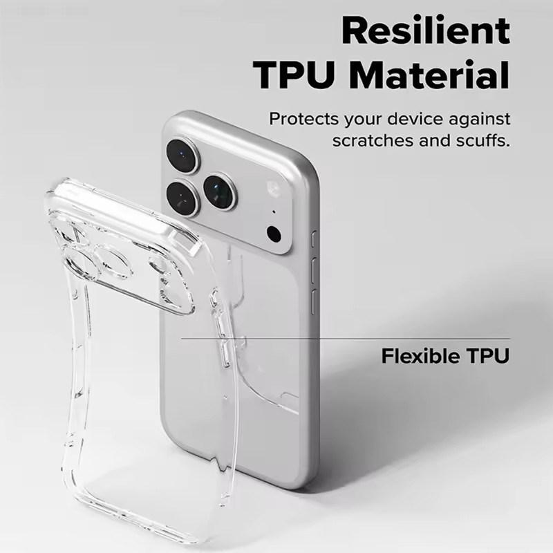 Ultra Thin Clear TPU Phone Cases For iPhone 17 16 15 14 13 12 11 Pro Max Plus 17 Air 16E XR XS Max Transparent Silicone Cover