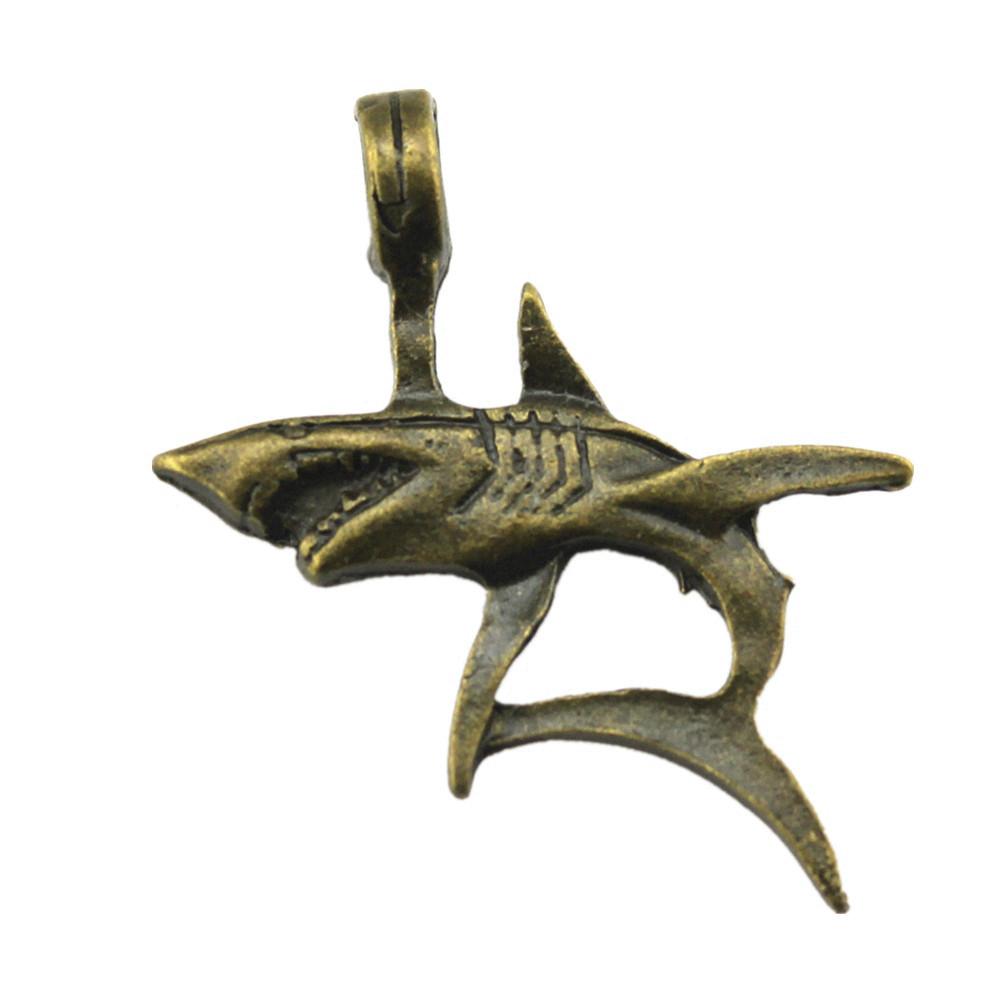 Fisch-Anhänger Vintage Legierung Anhänger Für DIY Schmuck Meeres-Thema Bastelbedarf