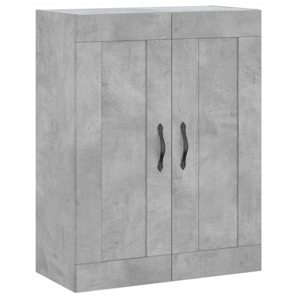 Highboard Concrete Grey 69.5 x 34 x 180 cm Particleboard