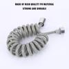 5-1PC 2/3/4M Telephone Line Shower Hose Plastic Water Plumbing Hose Anti-wrap Soft Hose Tube for Toilet Bidet Shattaff Sprayer