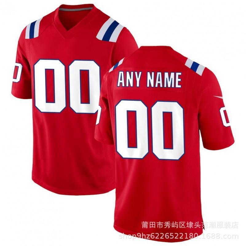 New England Patriots Embroidered Mens Football Jersey Sports Team Uniform