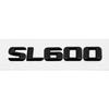 Car Rear Trunk Stickers for Mercedes Benz SL350 SL400 SL450 SL500 SL550 SL600 Auto Tail Box 3D Emblem Badge Decal RN1