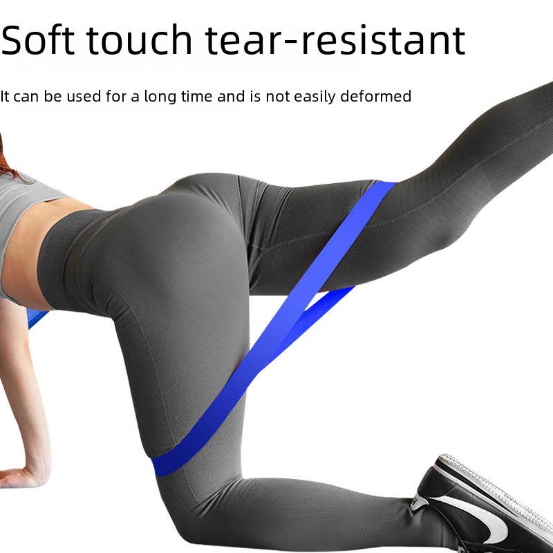 Fitness Resistance Band: Latex Tension Ring for Strength Training and Yoga.