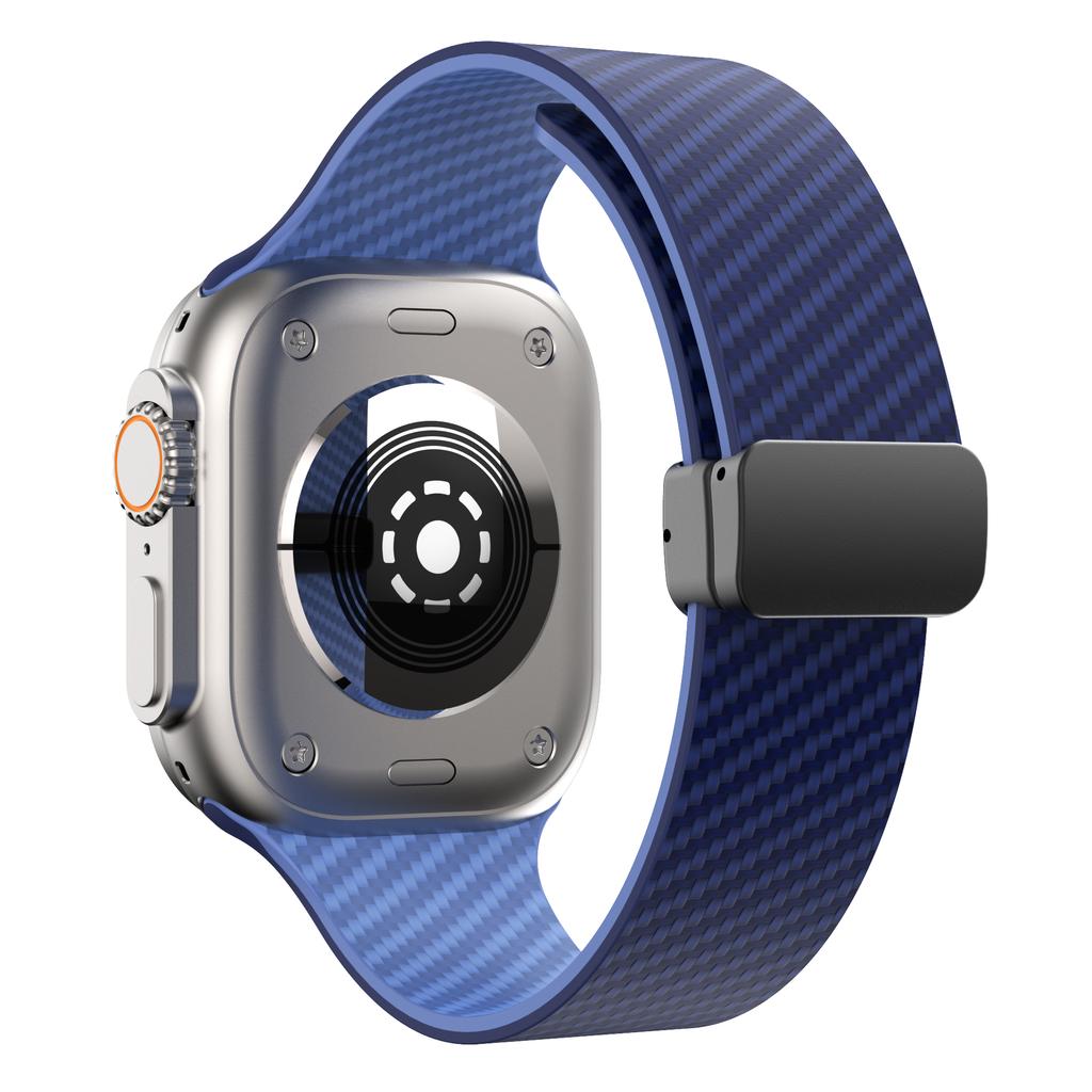 Straps For Apple Watch Ultra 2 Bands 49mm 44mm 45mm 41mm 40mm 46mm 42mm Magnetic Correa Bracelet iWatch Series 9 8 7 10 6 SE 5