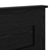 Headboard in Black Oak Effect Made of Wood Based Material