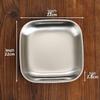 Wutuo 304 Distressed Stainless Steel Serving Plate
