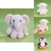 Elephant Panda Pig Rabbit Plush Toy With 7d Cotton Filling For Kids And Teens Gift