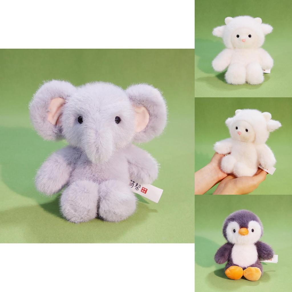Elephant Panda Pig Rabbit Plush Toy With 7d Cotton Filling For Kids And Teens Gift