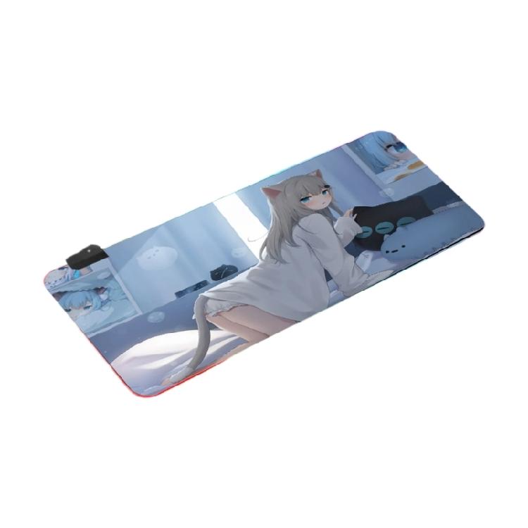 Mousepad pentru Gaming Accesorii PC Covor pentru Birou Covor de Gaming Covor Extins Mouse Birou Gamer Interior Mouse Pad Covor Mouse cu LED