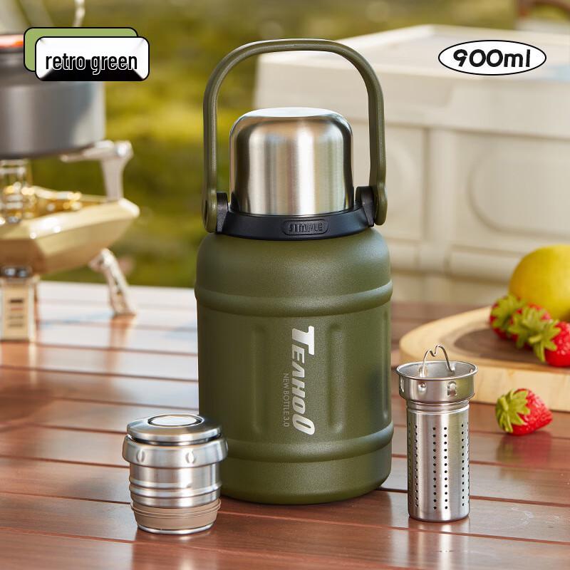 Tinle 316L Stainless Steel Insulated Tea Bottle