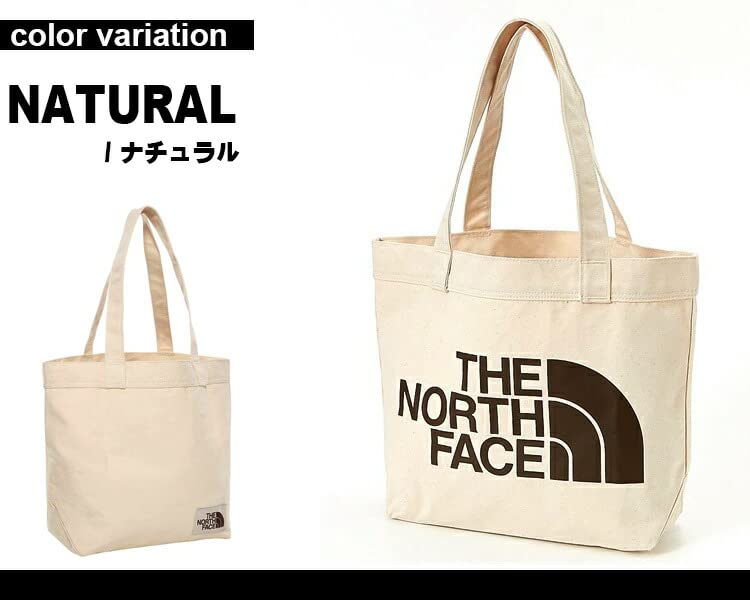 The North Face Canvas Cotton Tote Bag Natural [NF0A3VWQ] [Used]