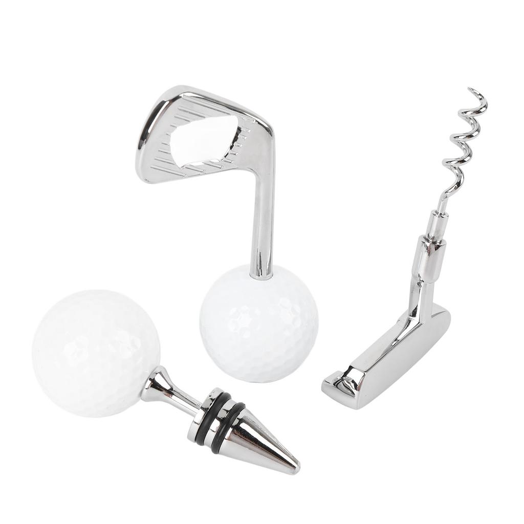 Weinöffner-Set Zinklegierung Ergonomischer Club Bieröffner Weinöffner Weinstopfen für Geschenk