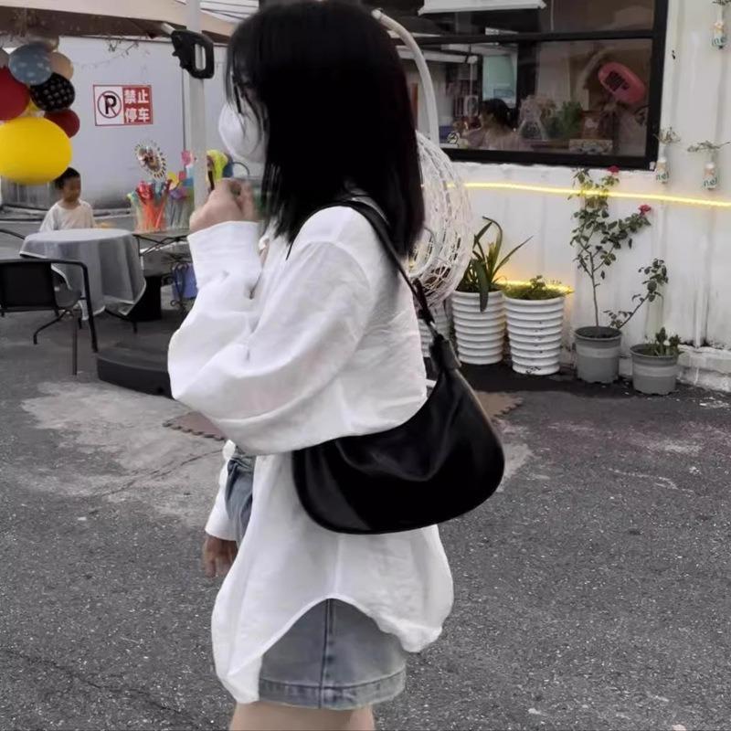 Niche Retro Underarm Bag Women's New Fashionable Large-capacity Shoulder Commuter Dumpling Bag Versatile Messenger Bag