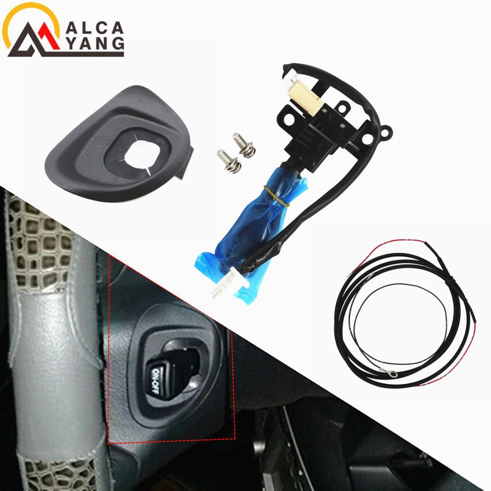 Кнопки Bluetooth телефона Для Toyota HIGHLANDER 84250-0E120 Кнопка управления аудио на руле 84250-0E220 84250-0K020 Black Cover Cruise