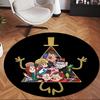 Gravity Falls (1) Covor Rotund de Birou Covor Decorativ de Podea pentru Birou Dormitor Sufragerie și Spațiu de Acasă