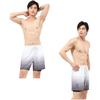 Li Ning Swimming Shorts Men's White Gray LNKW063-1
