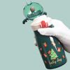 300ML Cartoon Thermos Cup Bottle Stainless Steel Vacuum Flasks Thermo Cup Coffee Tea Travel Thermocup For New Years Gift