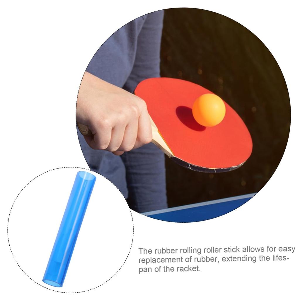 GANAZONO Table Tennis Rubber Roller, Lightweight Plastic Rubber Paste Replacement
