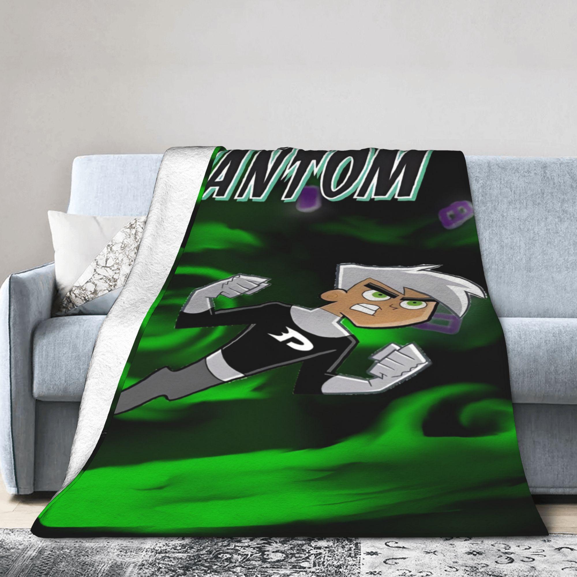 Novelty Design Dannys Phantoms Blanket Soft Fleece Relax Throw Blanket Machine Washable 75X95CM