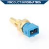 Engine Coolant Temperature Sensor No.13621284397 Water Temperature Sensor for BMW 318i 1.8L L4 - Gas 1984-1985 1 Pc