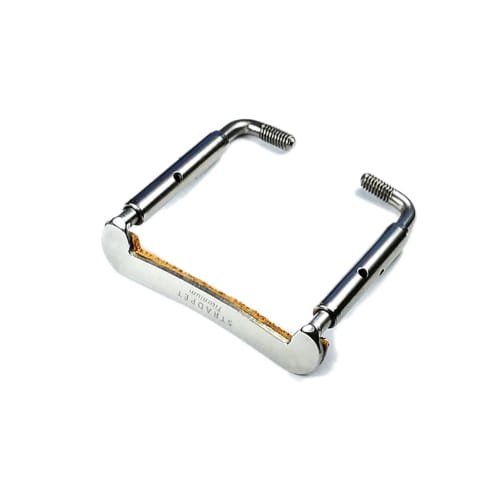 STRADPET Titanium U-type Chinrest Clamps for Violin, 38mm U-type